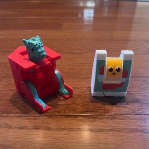 McDonald’s Happy Meals Changeable Teef Rex #12 and #15 Galla